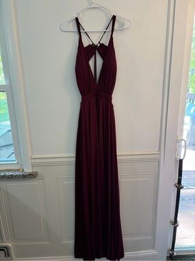 luna formal high slit dress Luna Gown
